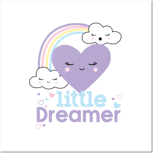 LITTLE DREAMER HEART Posters and Art